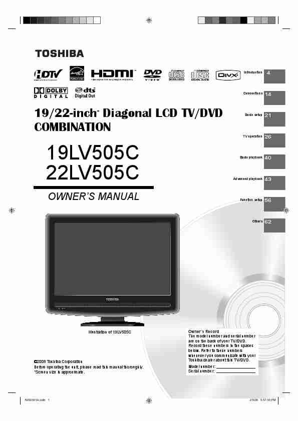 Toshiba Projection Television 19LV505C-page_pdf
